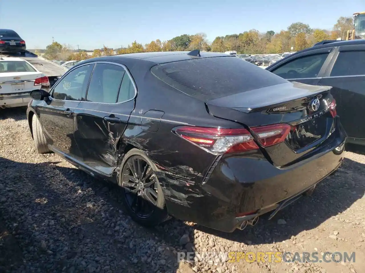 3 Photograph of a damaged car 4T1K61AKXMU418427 TOYOTA CAMRY 2021