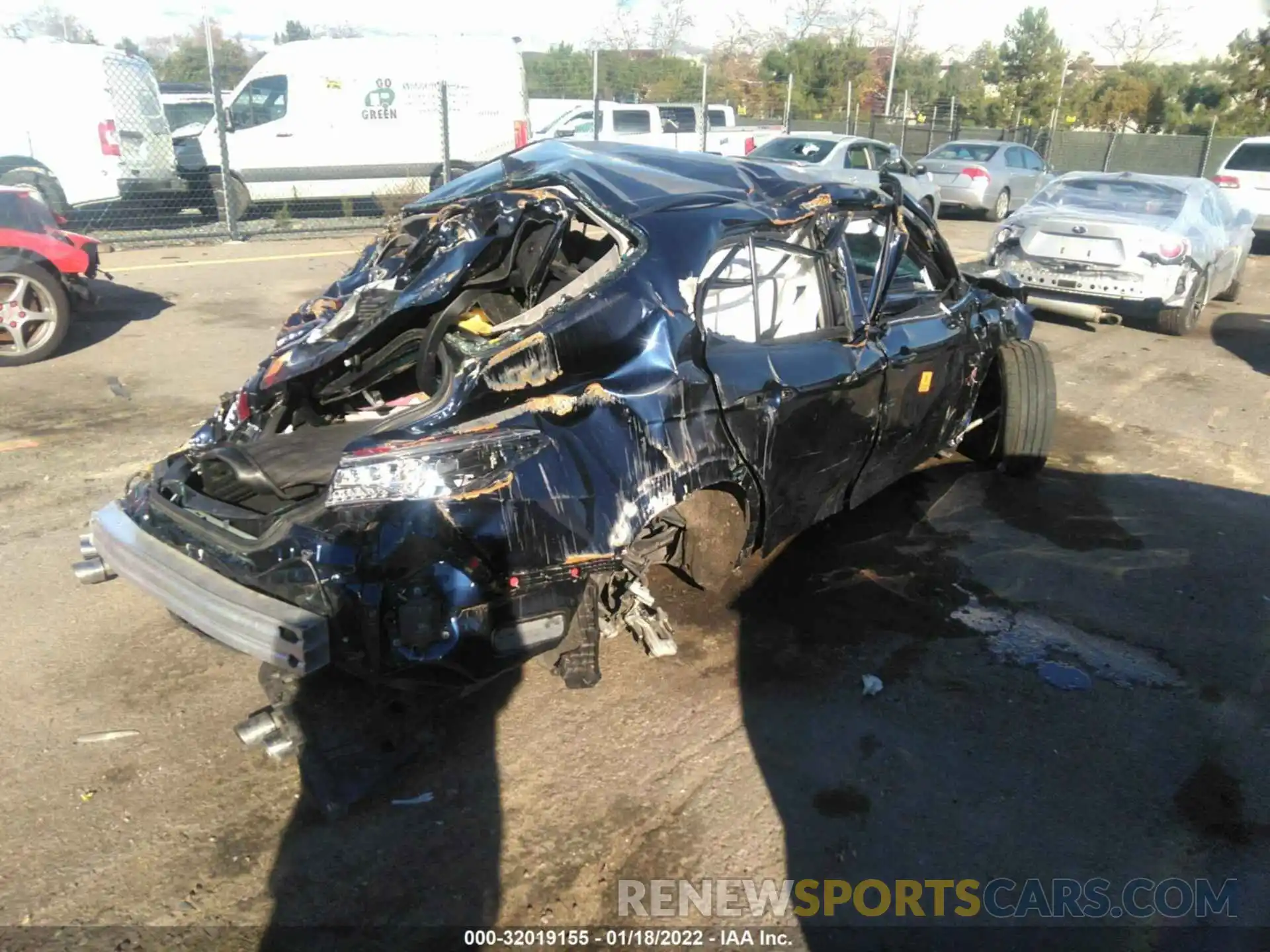 4 Photograph of a damaged car 4T1K61AKXMU421294 TOYOTA CAMRY 2021