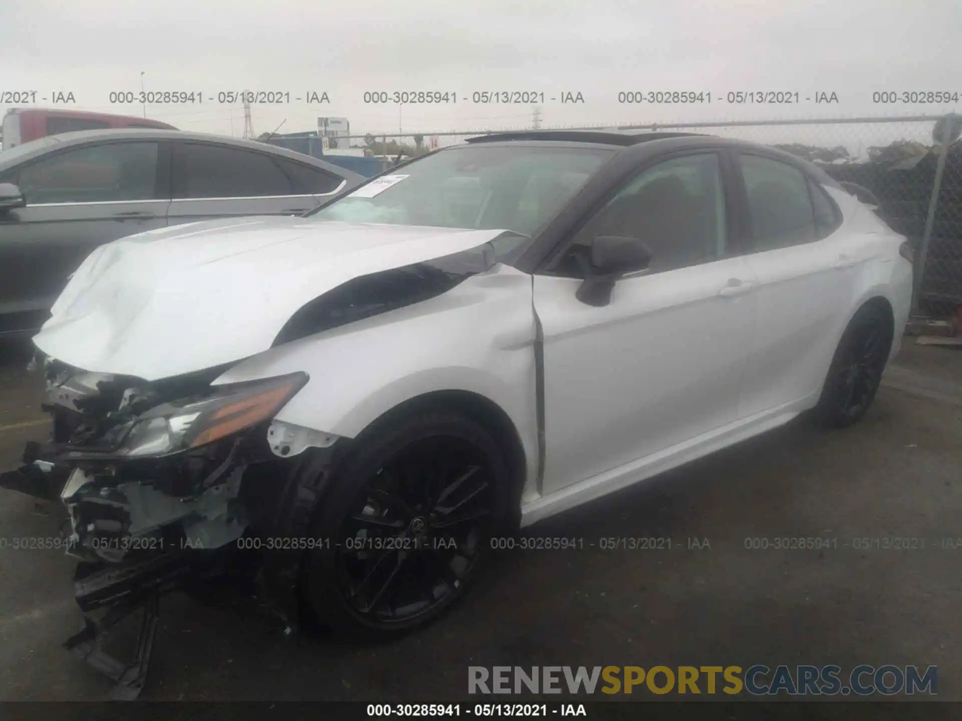 2 Photograph of a damaged car 4T1K61AKXMU430965 TOYOTA CAMRY 2021