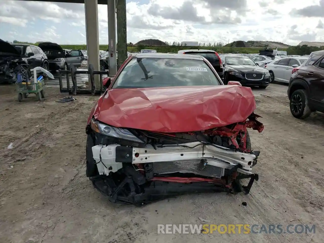 5 Photograph of a damaged car 4T1K61AKXMU436944 TOYOTA CAMRY 2021