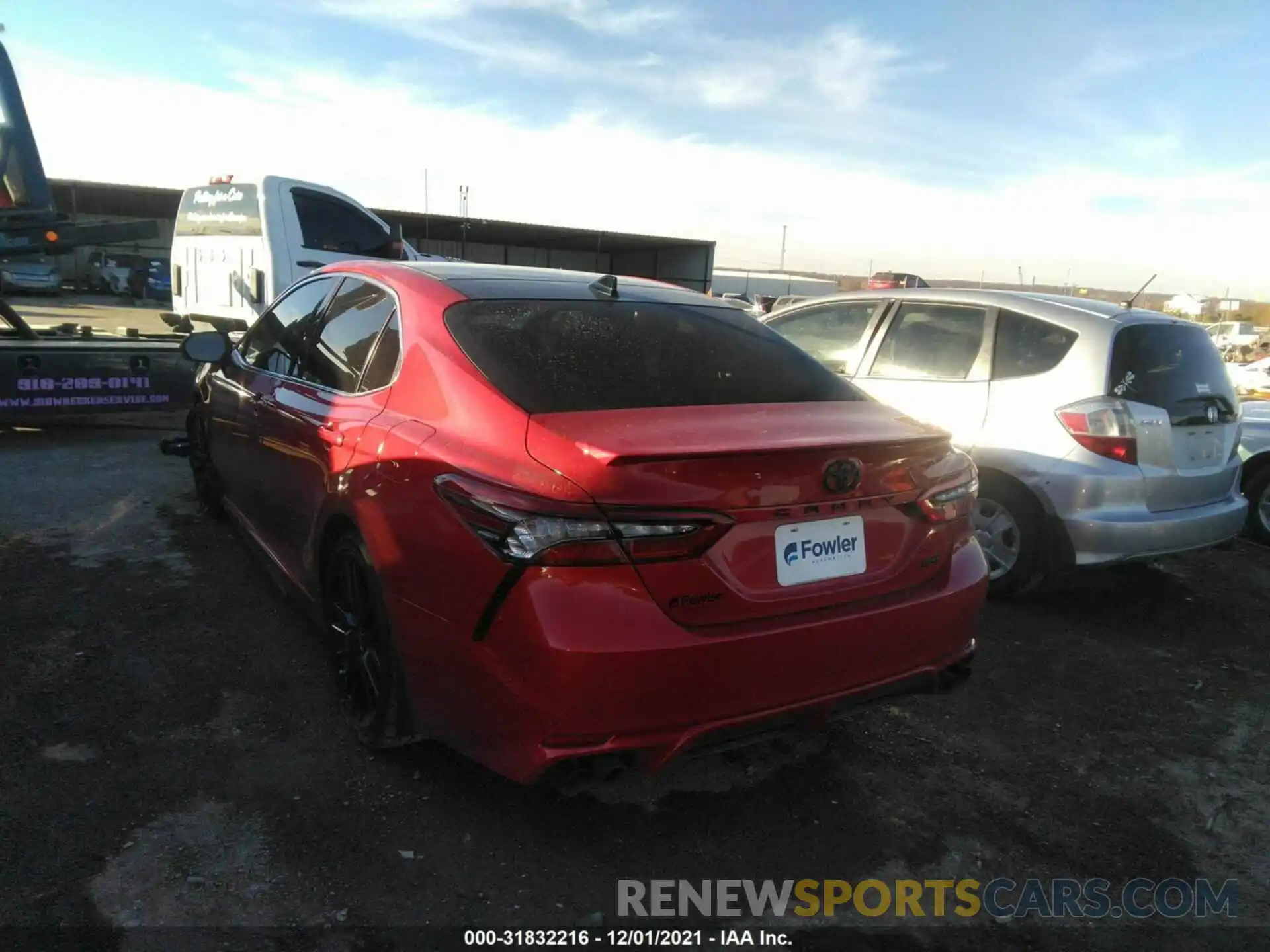 3 Photograph of a damaged car 4T1K61AKXMU448317 TOYOTA CAMRY 2021