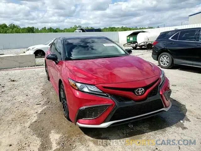 13 Photograph of a damaged car 4T1K61AKXMU465067 TOYOTA CAMRY 2021