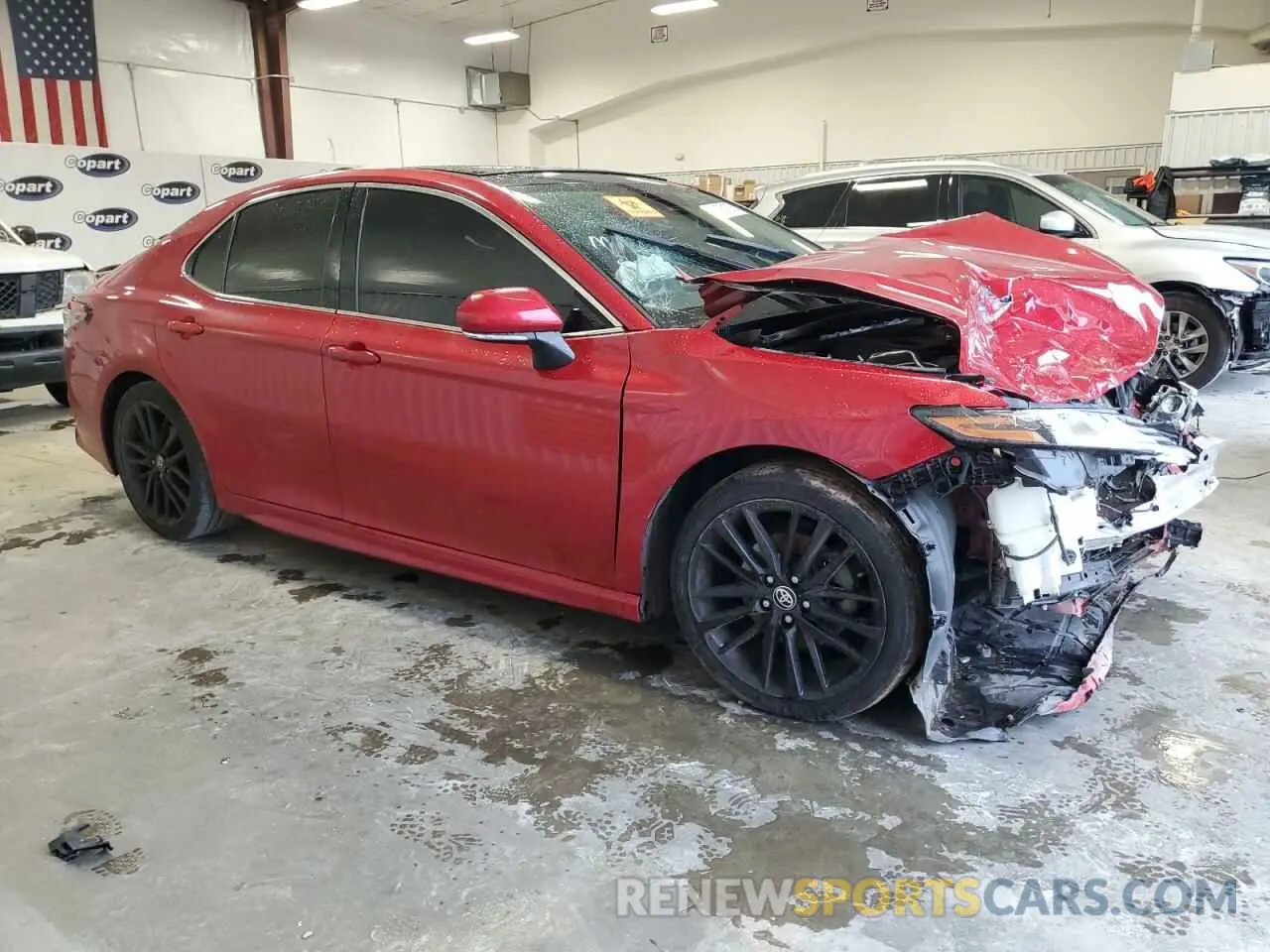 4 Photograph of a damaged car 4T1K61AKXMU487179 TOYOTA CAMRY 2021