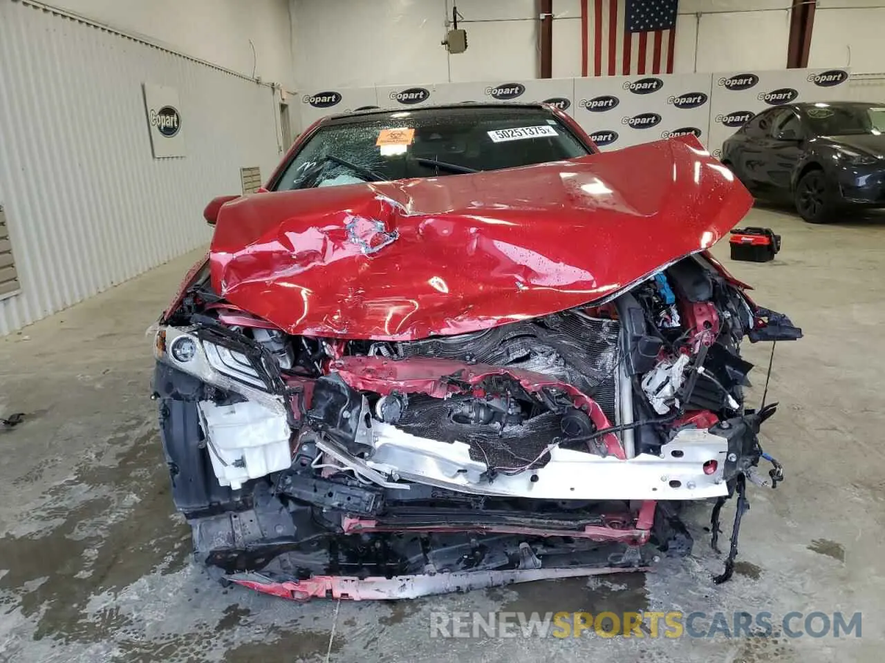 5 Photograph of a damaged car 4T1K61AKXMU487179 TOYOTA CAMRY 2021