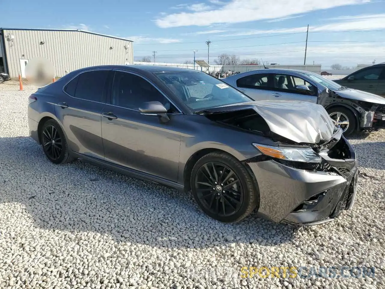 4 Photograph of a damaged car 4T1K61AKXMU525509 TOYOTA CAMRY 2021