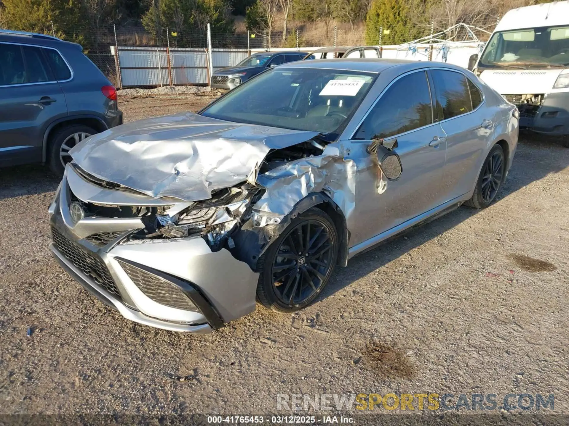 2 Photograph of a damaged car 4T1K61AKXMU575620 TOYOTA CAMRY 2021