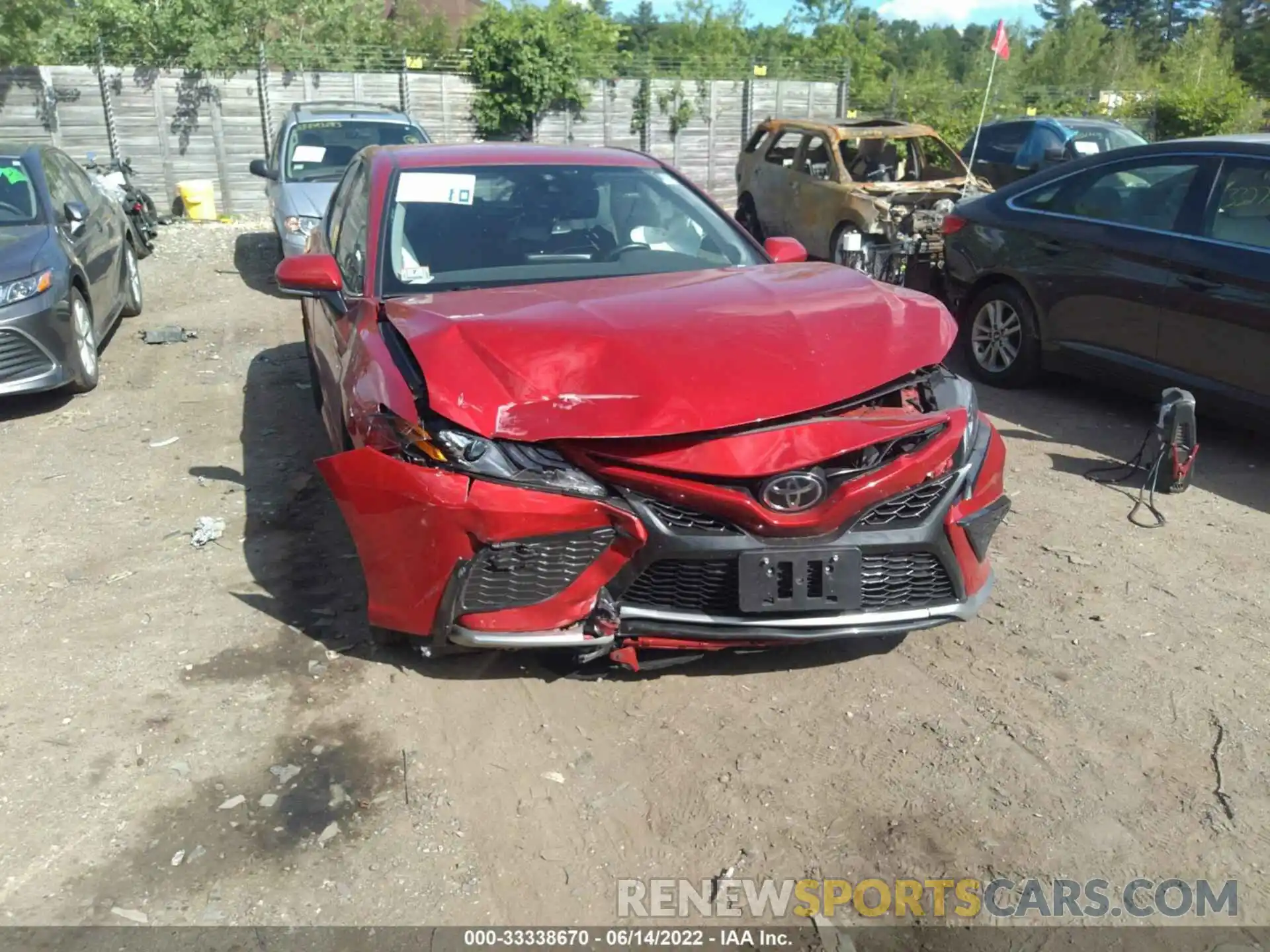 6 Photograph of a damaged car 4T1K61BK0MU026815 TOYOTA CAMRY 2021