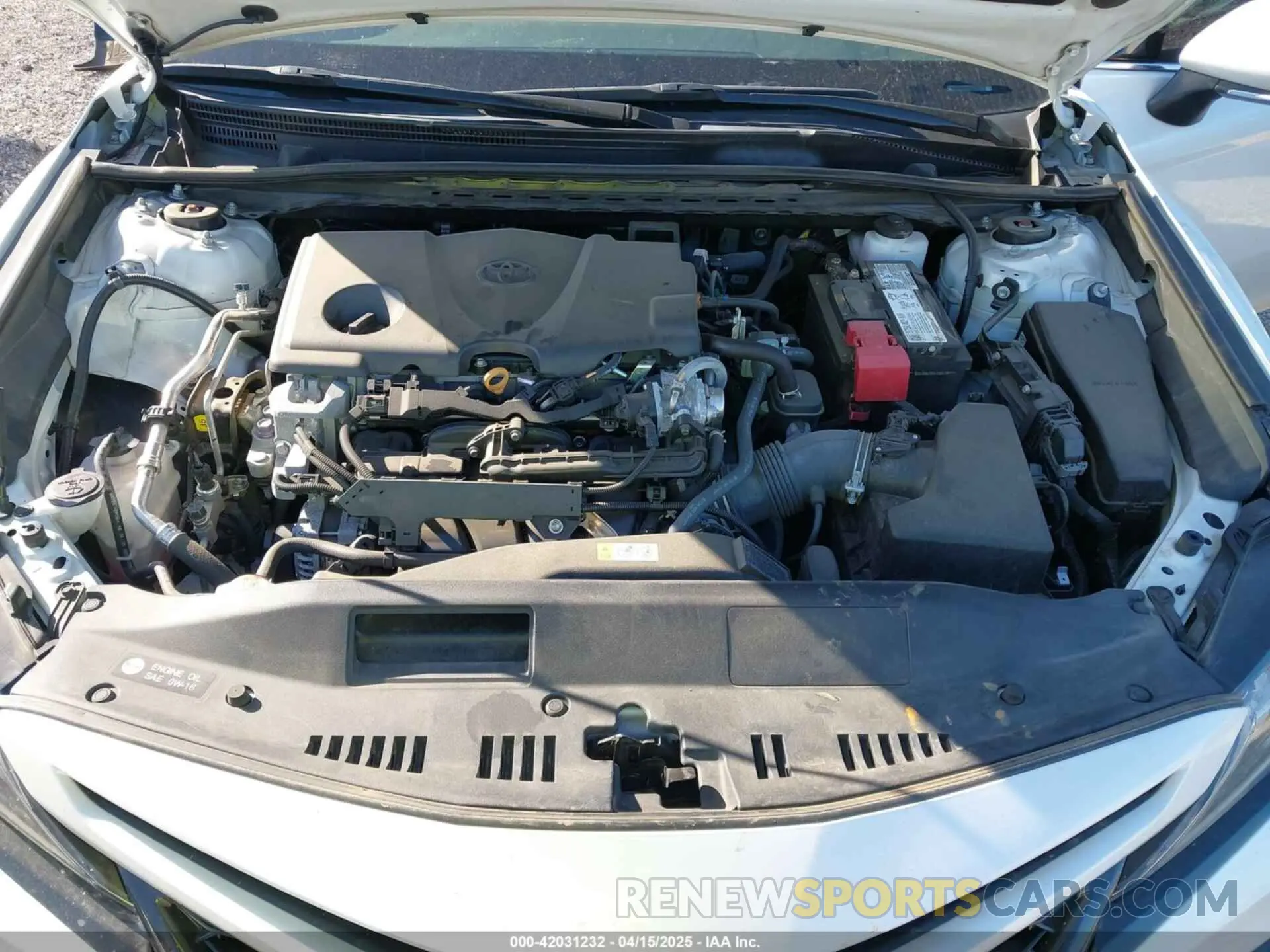 10 Photograph of a damaged car 4T1K61BK0MU036955 TOYOTA CAMRY 2021