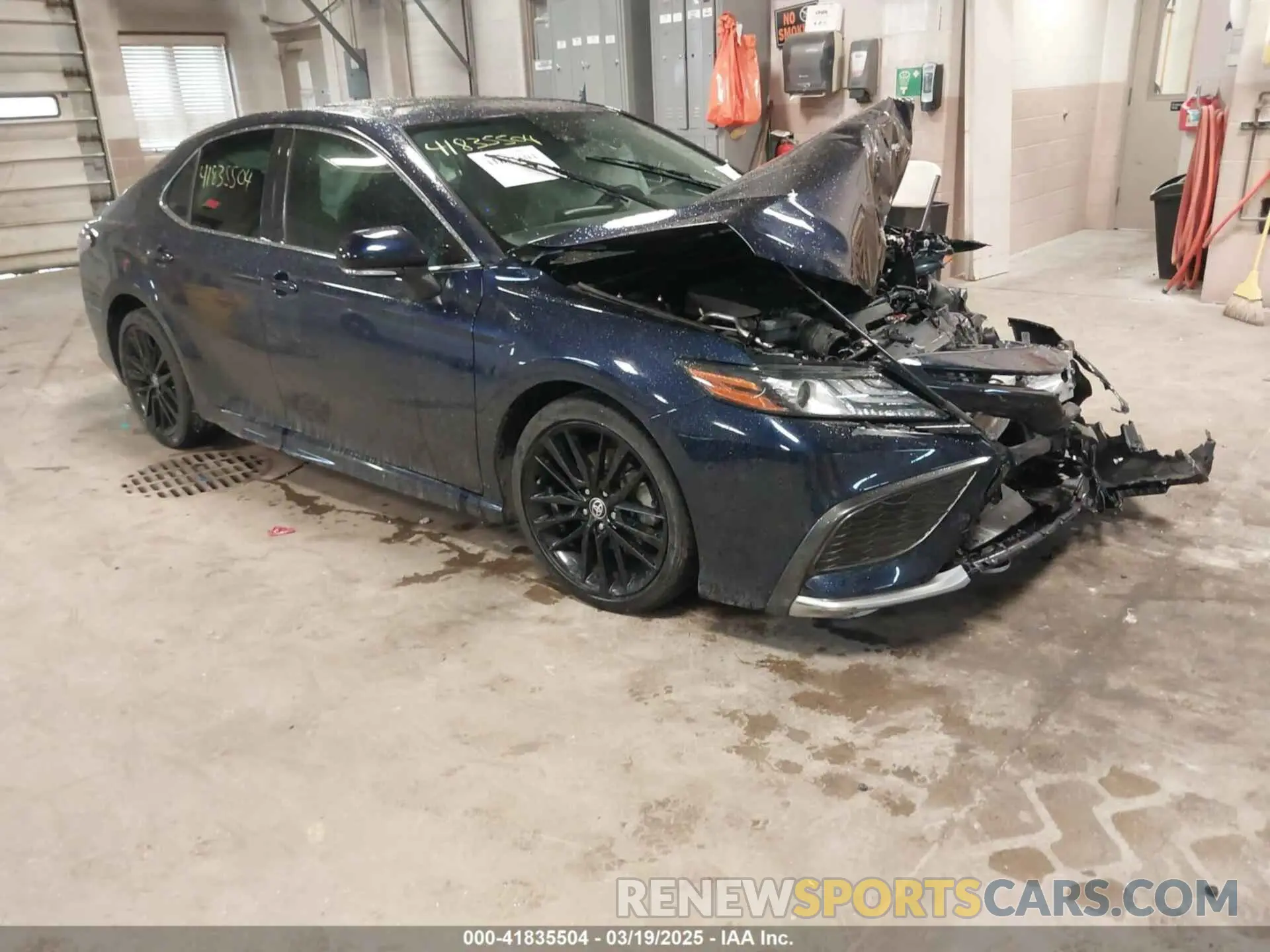 1 Photograph of a damaged car 4T1K61BK1MU021803 TOYOTA CAMRY 2021