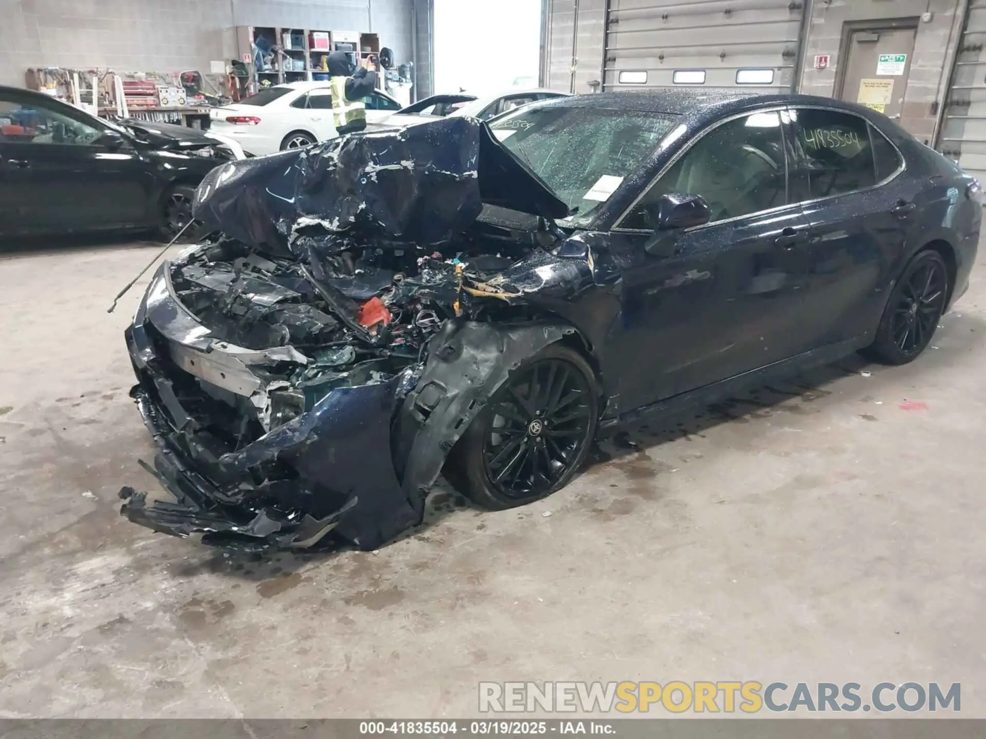 2 Photograph of a damaged car 4T1K61BK1MU021803 TOYOTA CAMRY 2021