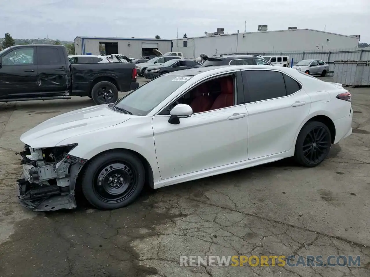 1 Photograph of a damaged car 4T1K61BK1MU022837 TOYOTA CAMRY 2021