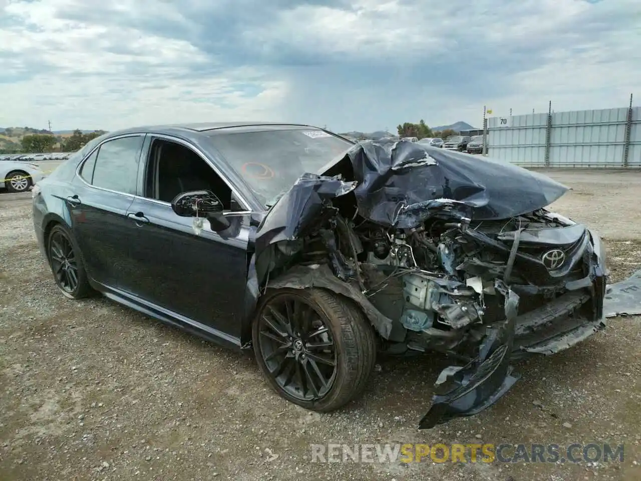 1 Photograph of a damaged car 4T1K61BK1MU046510 TOYOTA CAMRY 2021