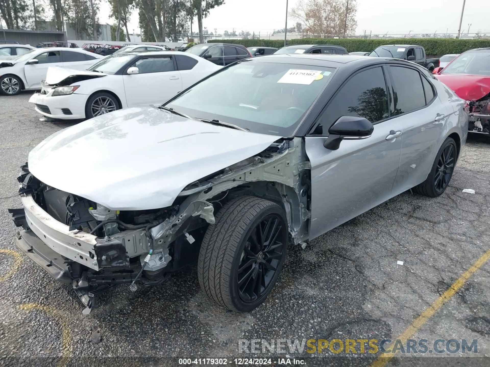 2 Photograph of a damaged car 4T1K61BK1MU046801 TOYOTA CAMRY 2021