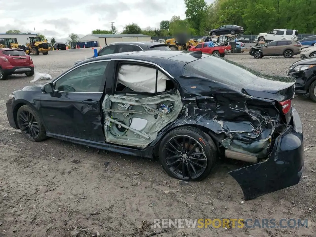 2 Photograph of a damaged car 4T1K61BK2MU035032 TOYOTA CAMRY 2021