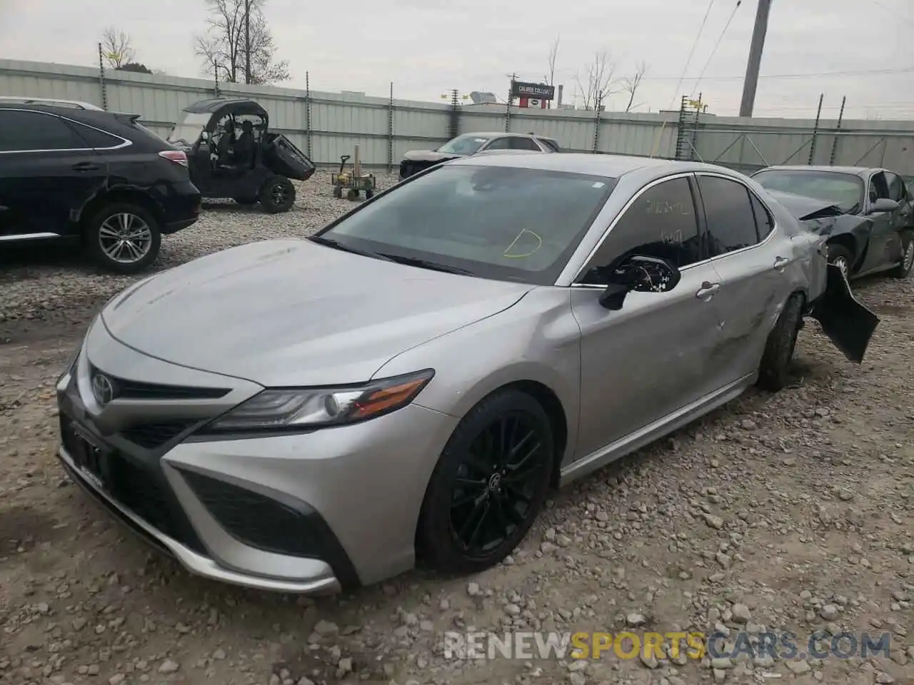 2 Photograph of a damaged car 4T1K61BK3MU024170 TOYOTA CAMRY 2021