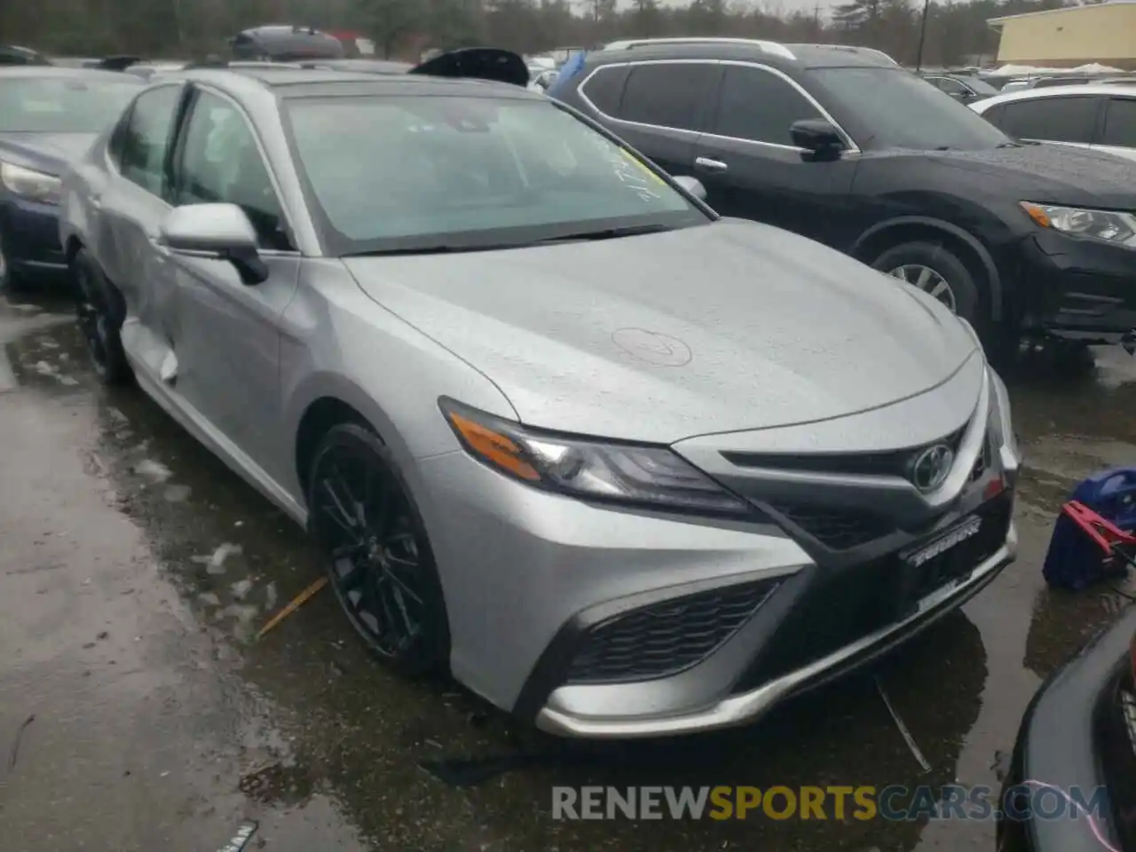 1 Photograph of a damaged car 4T1K61BK4MU030110 TOYOTA CAMRY 2021