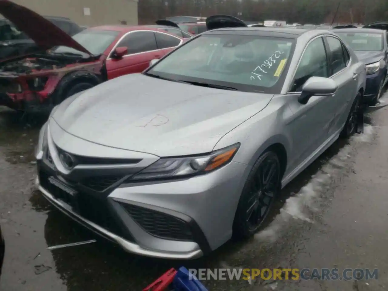 2 Photograph of a damaged car 4T1K61BK4MU030110 TOYOTA CAMRY 2021