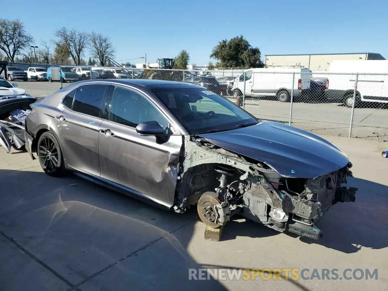4 Photograph of a damaged car 4T1K61BK5MU027636 TOYOTA CAMRY 2021
