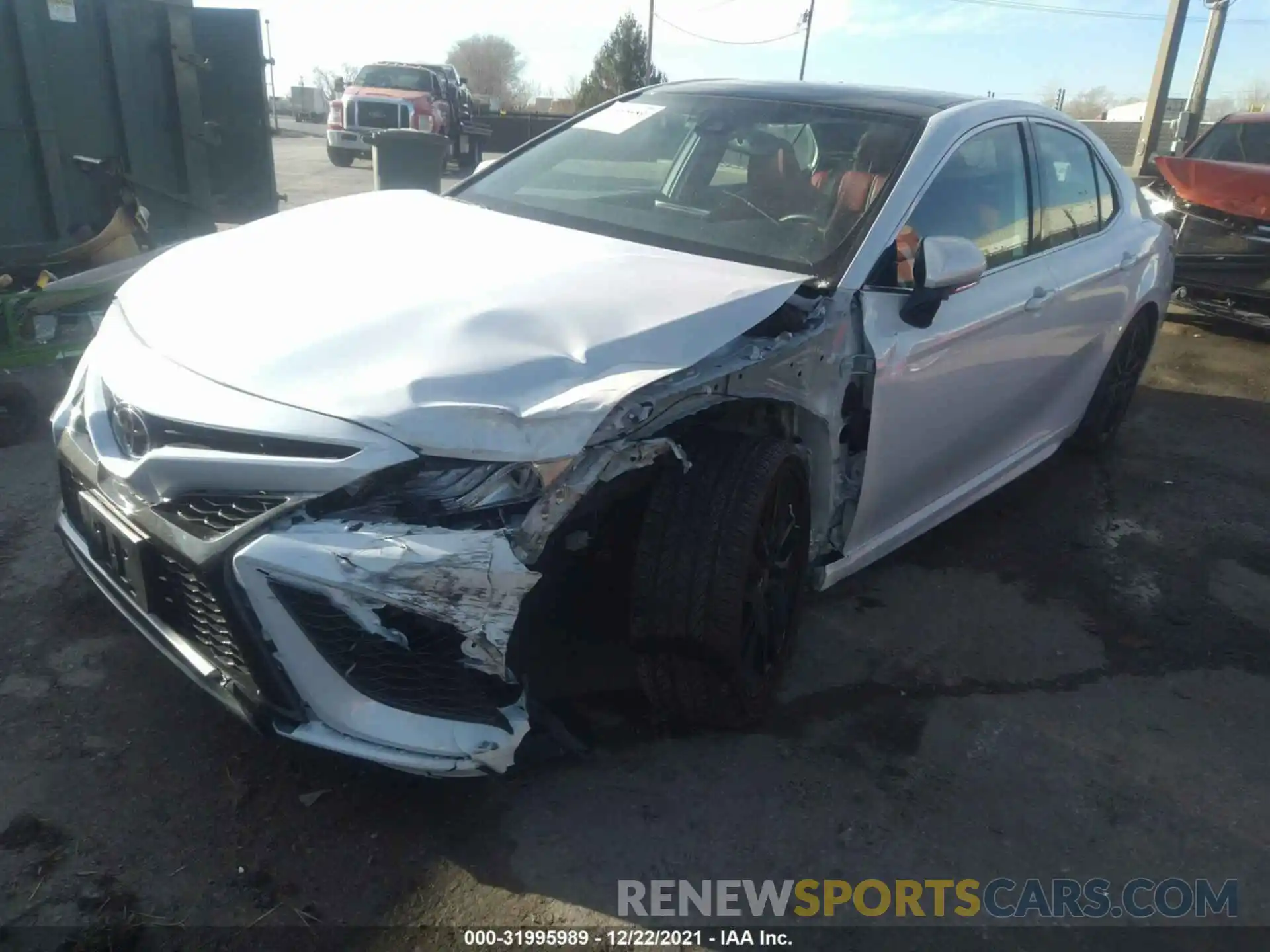 2 Photograph of a damaged car 4T1K61BK5MU032528 TOYOTA CAMRY 2021