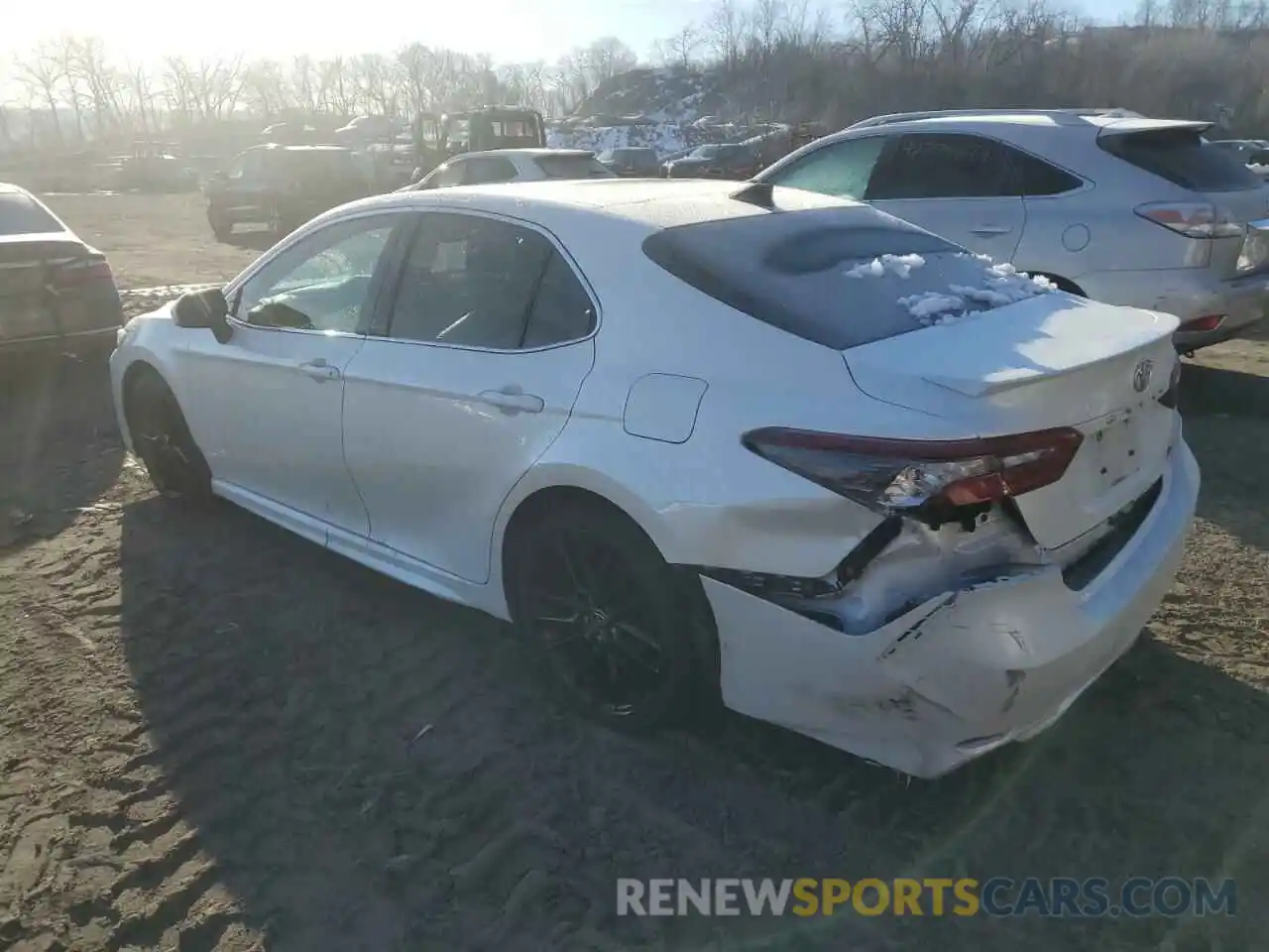 2 Photograph of a damaged car 4T1K61BK5MU035154 TOYOTA CAMRY 2021