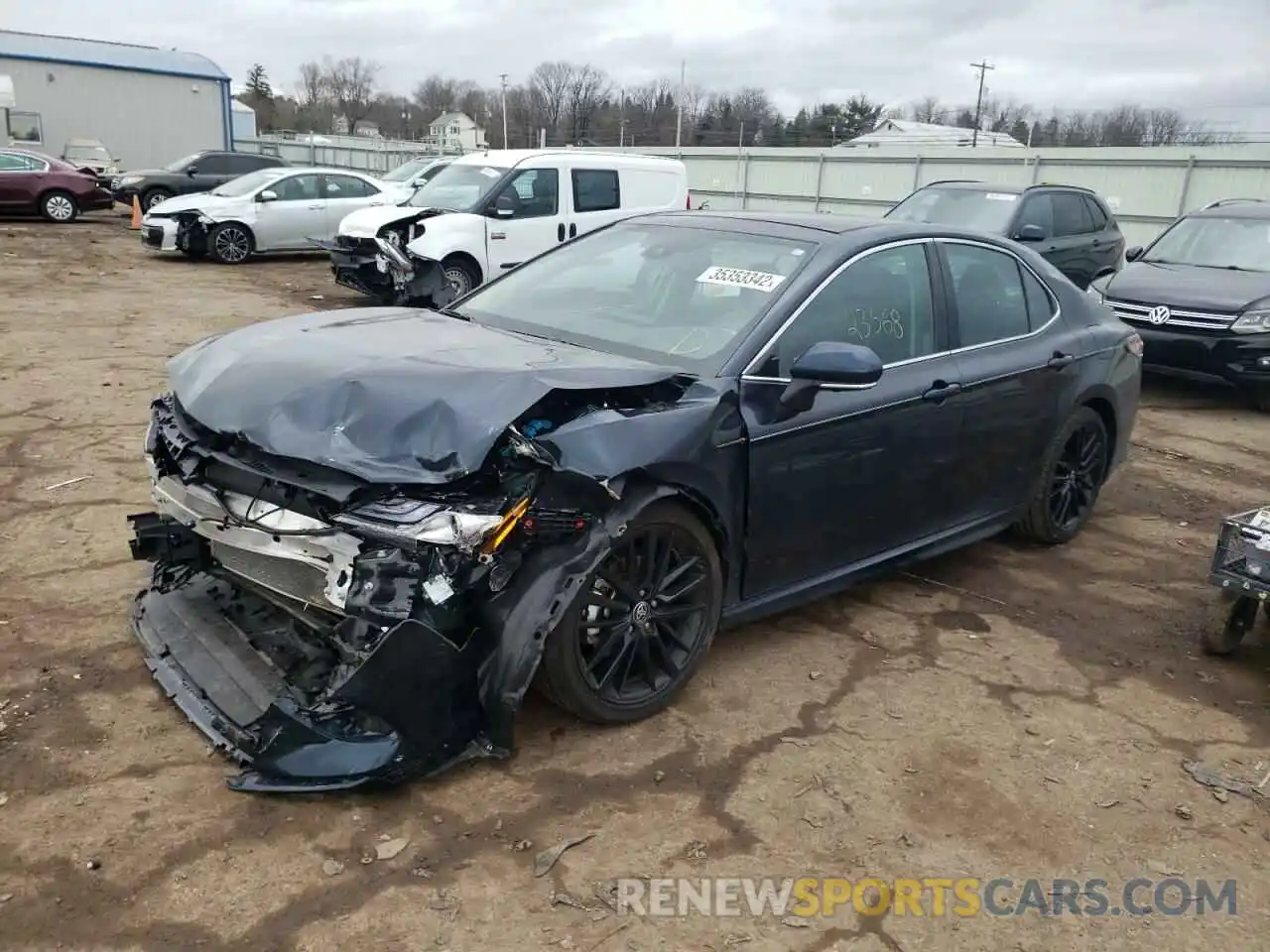 2 Photograph of a damaged car 4T1K61BK5MU042900 TOYOTA CAMRY 2021