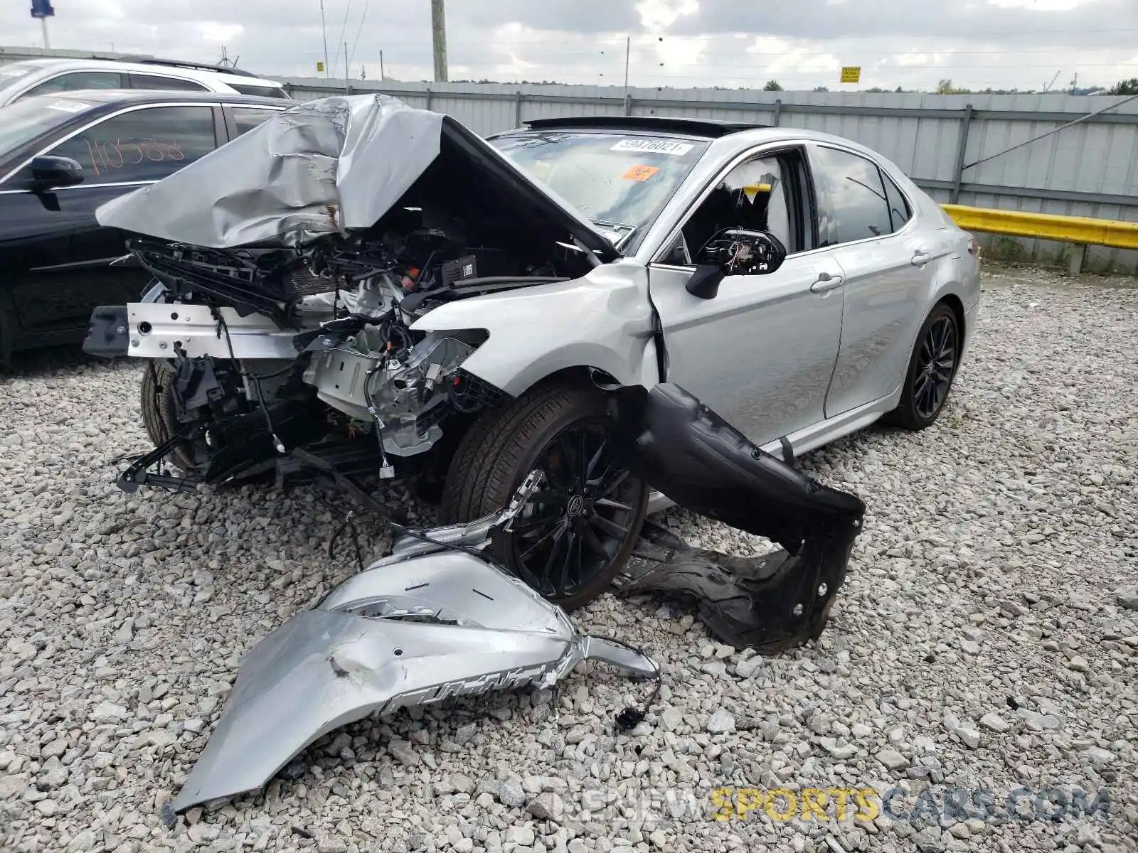 2 Photograph of a damaged car 4T1K61BK6MU041836 TOYOTA CAMRY 2021