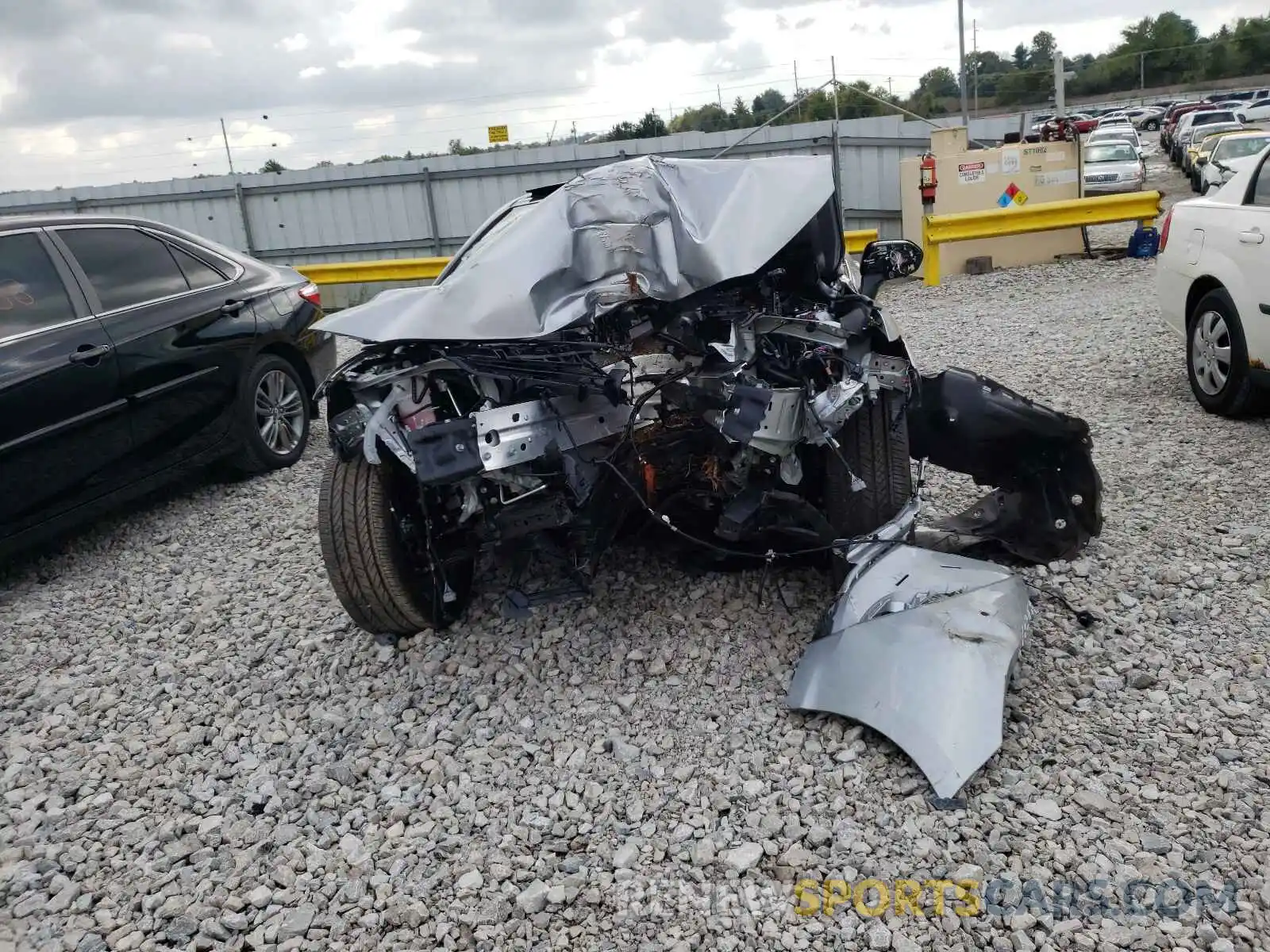 9 Photograph of a damaged car 4T1K61BK6MU041836 TOYOTA CAMRY 2021