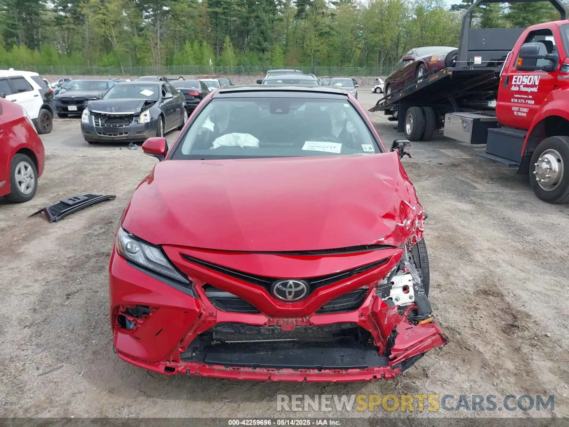 13 Photograph of a damaged car 4T1K61BK7MU019912 TOYOTA CAMRY 2021