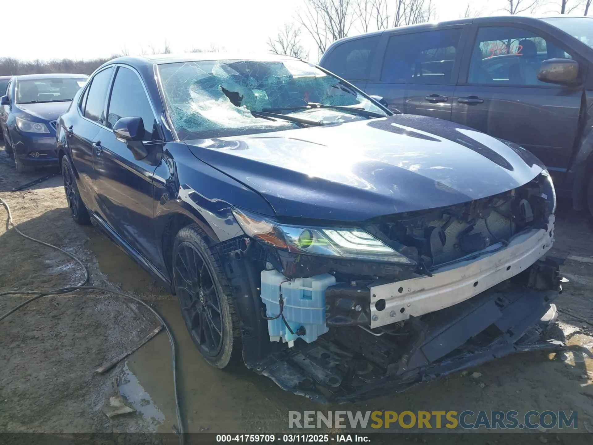 1 Photograph of a damaged car 4T1K61BK7MU030943 TOYOTA CAMRY 2021