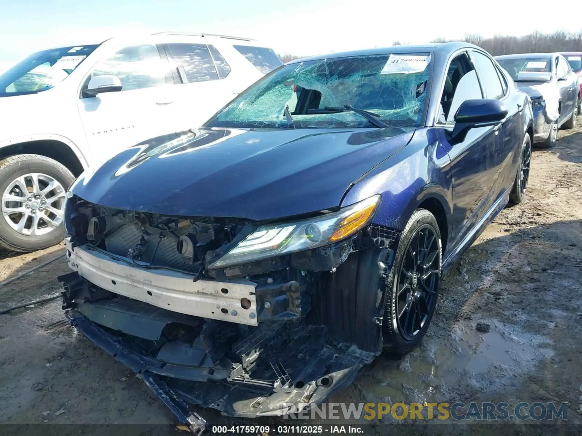 2 Photograph of a damaged car 4T1K61BK7MU030943 TOYOTA CAMRY 2021