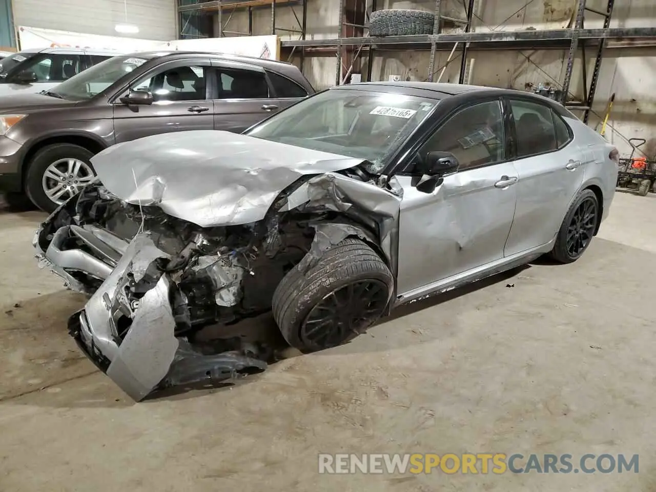 1 Photograph of a damaged car 4T1K61BK7MU042977 TOYOTA CAMRY 2021