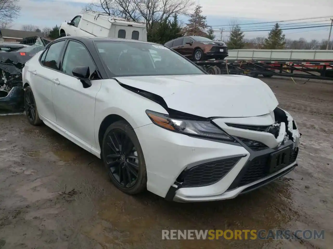 1 Photograph of a damaged car 4T1K61BK7MU044499 TOYOTA CAMRY 2021