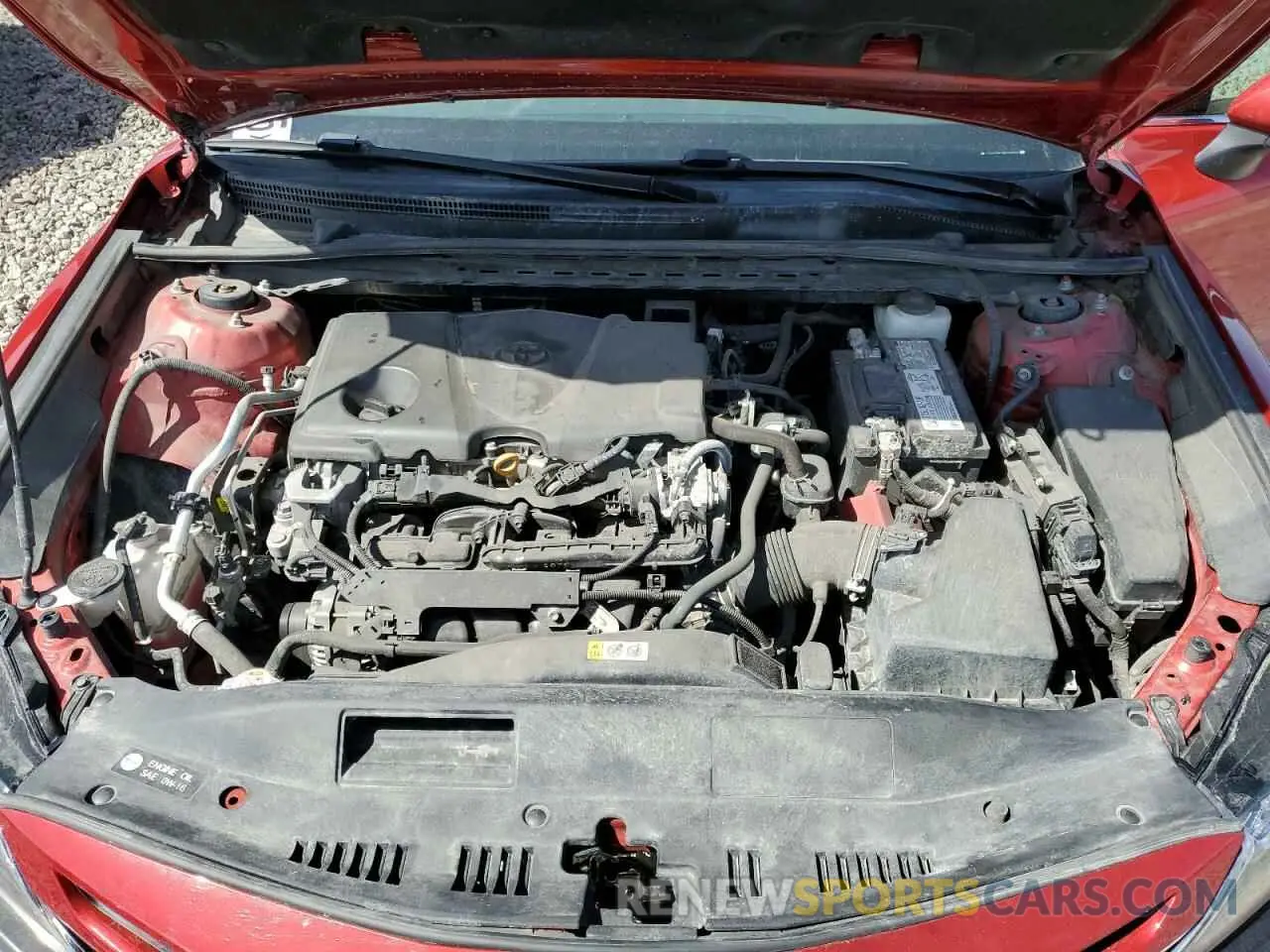 11 Photograph of a damaged car 4T1K61BK7MU045636 TOYOTA CAMRY 2021