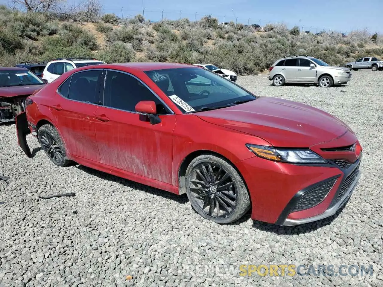 4 Photograph of a damaged car 4T1K61BK7MU045636 TOYOTA CAMRY 2021