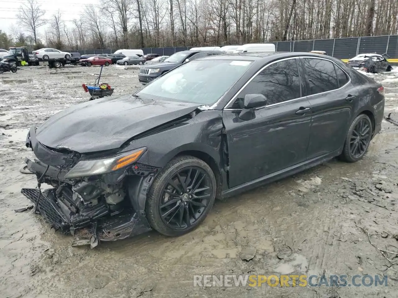 1 Photograph of a damaged car 4T1K61BK7MU046799 TOYOTA CAMRY 2021