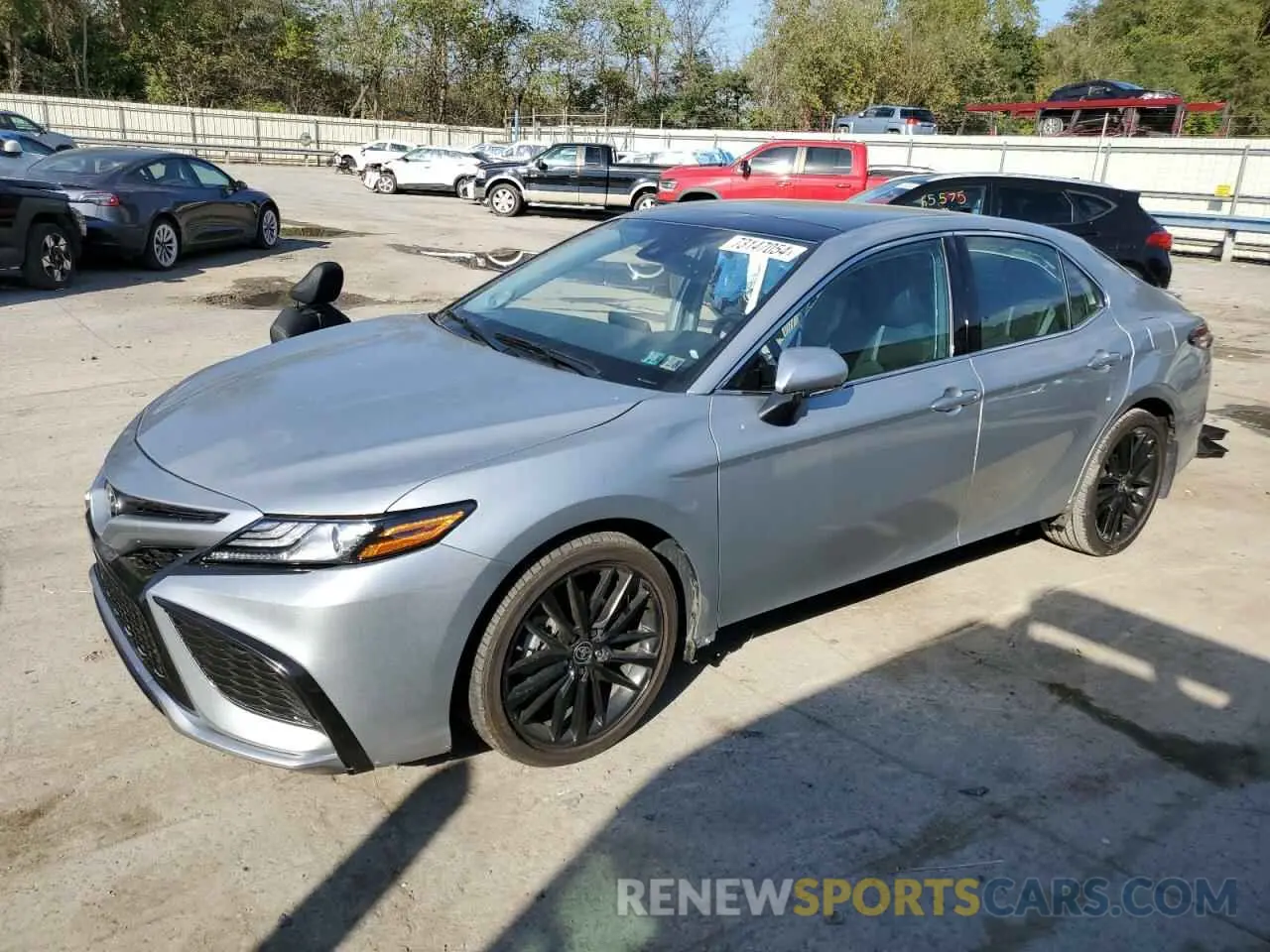 1 Photograph of a damaged car 4T1K61BK8MU022012 TOYOTA CAMRY 2021