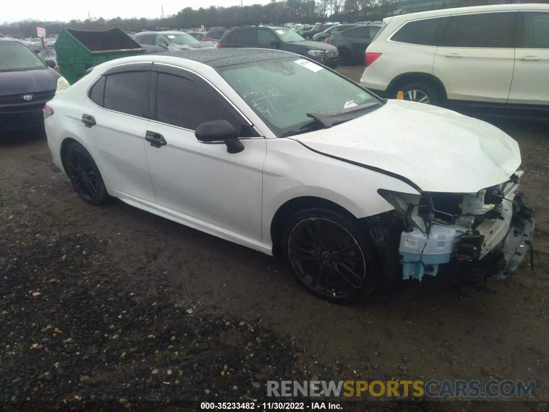 1 Photograph of a damaged car 4T1K61BK8MU032524 TOYOTA CAMRY 2021