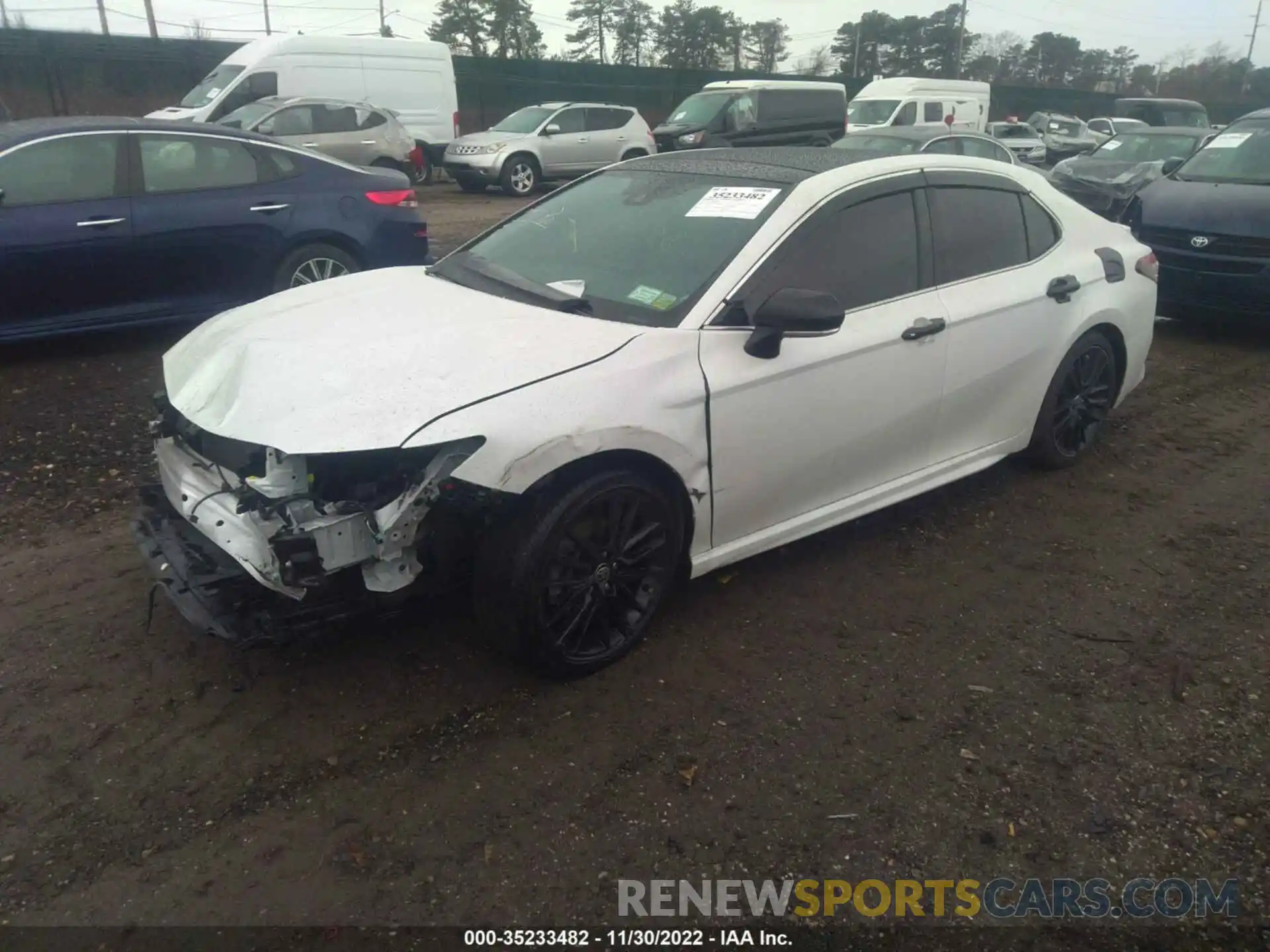 2 Photograph of a damaged car 4T1K61BK8MU032524 TOYOTA CAMRY 2021