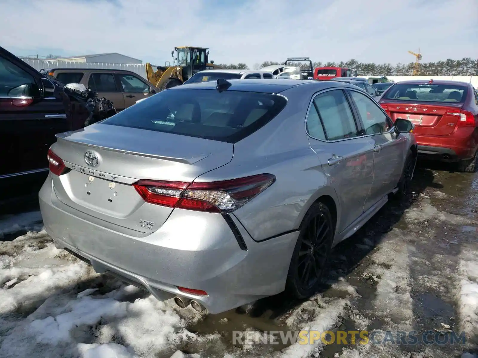 4 Photograph of a damaged car 4T1K61BK9MU020477 TOYOTA CAMRY 2021