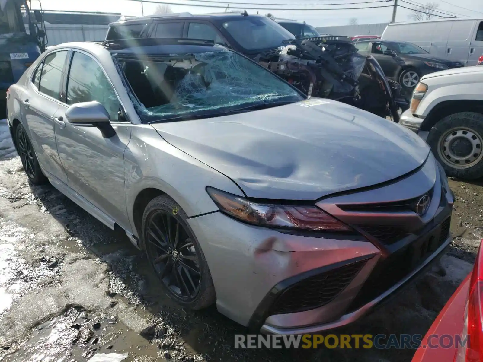 9 Photograph of a damaged car 4T1K61BK9MU020477 TOYOTA CAMRY 2021