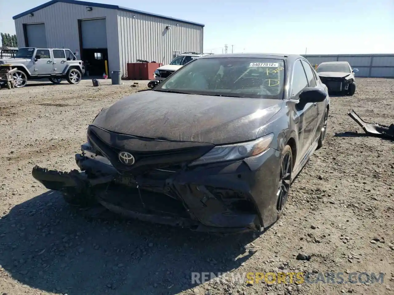 2 Photograph of a damaged car 4T1K61BK9MU022083 TOYOTA CAMRY 2021