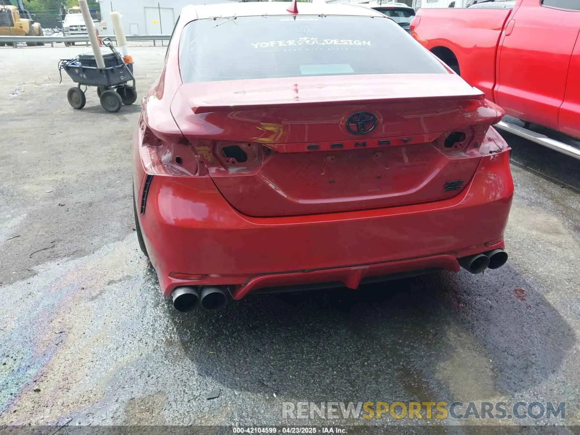 6 Photograph of a damaged car 4T1K61BK9MU022519 TOYOTA CAMRY 2021
