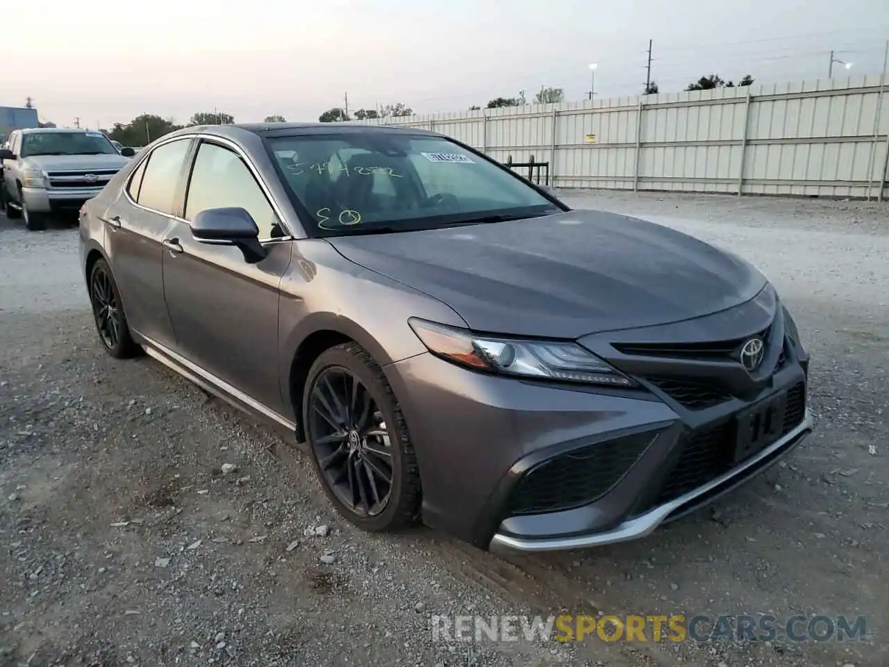 1 Photograph of a damaged car 4T1K61BK9MU046559 TOYOTA CAMRY 2021