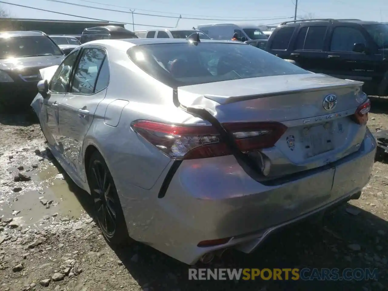 3 Photograph of a damaged car 4T1K61BKXMU024246 TOYOTA CAMRY 2021