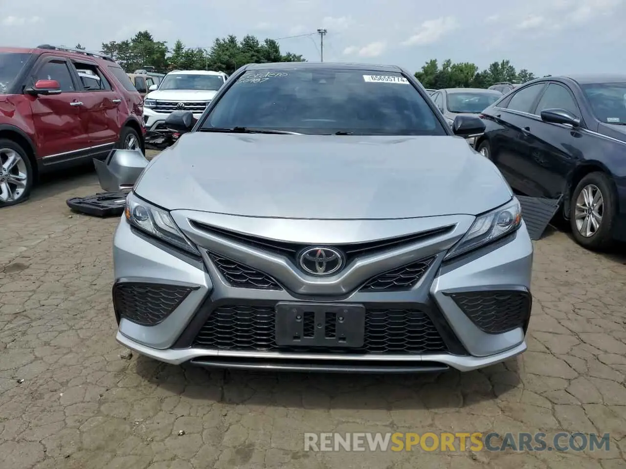 5 Photograph of a damaged car 4T1K61BKXMU025221 TOYOTA CAMRY 2021