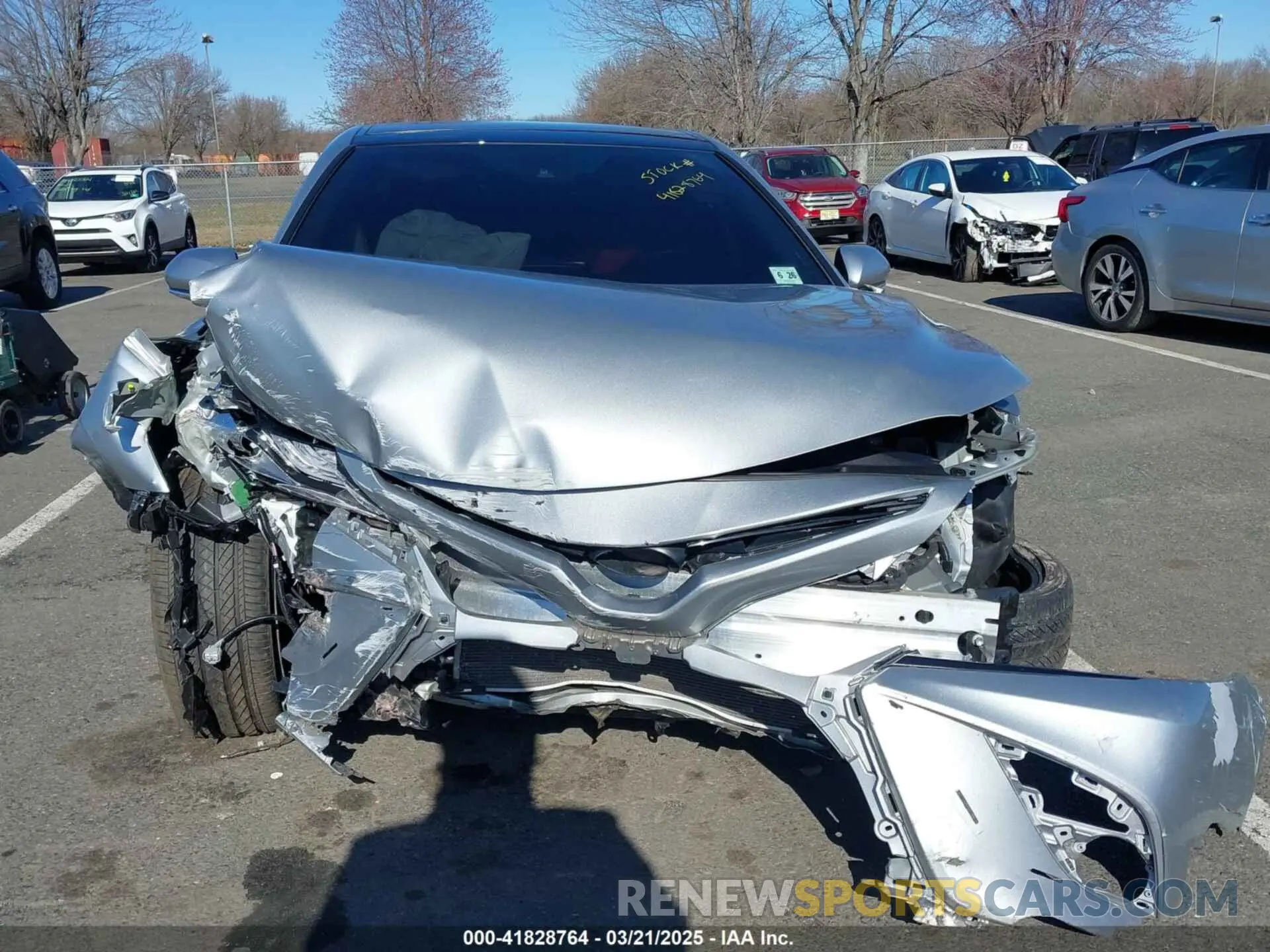 12 Photograph of a damaged car 4T1K61BKXMU037756 TOYOTA CAMRY 2021