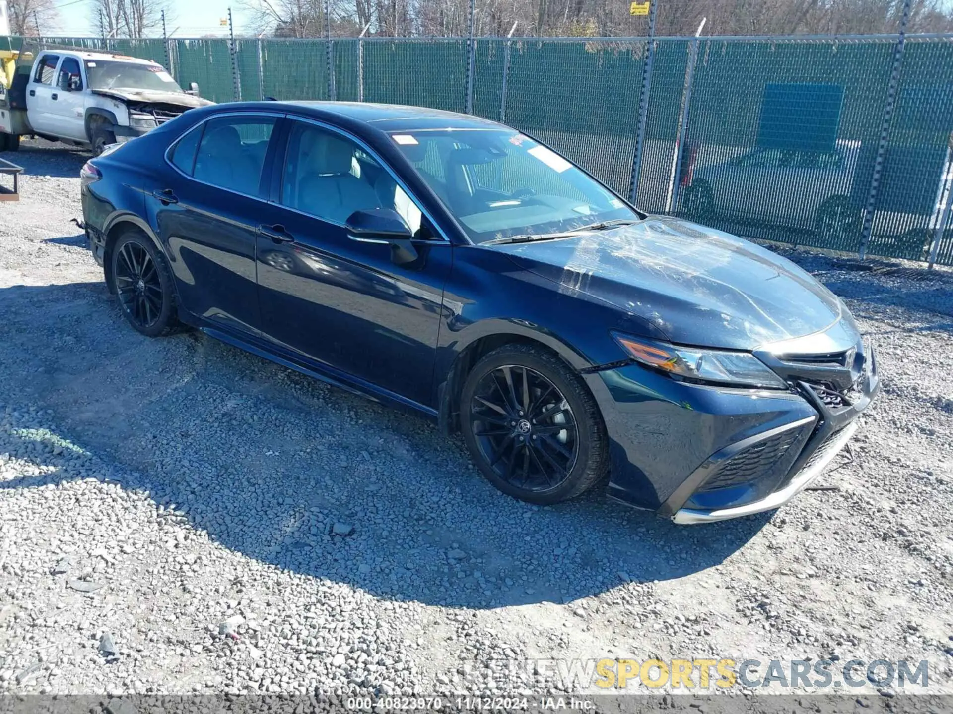 1 Photograph of a damaged car 4T1K61BKXMU040754 TOYOTA CAMRY 2021