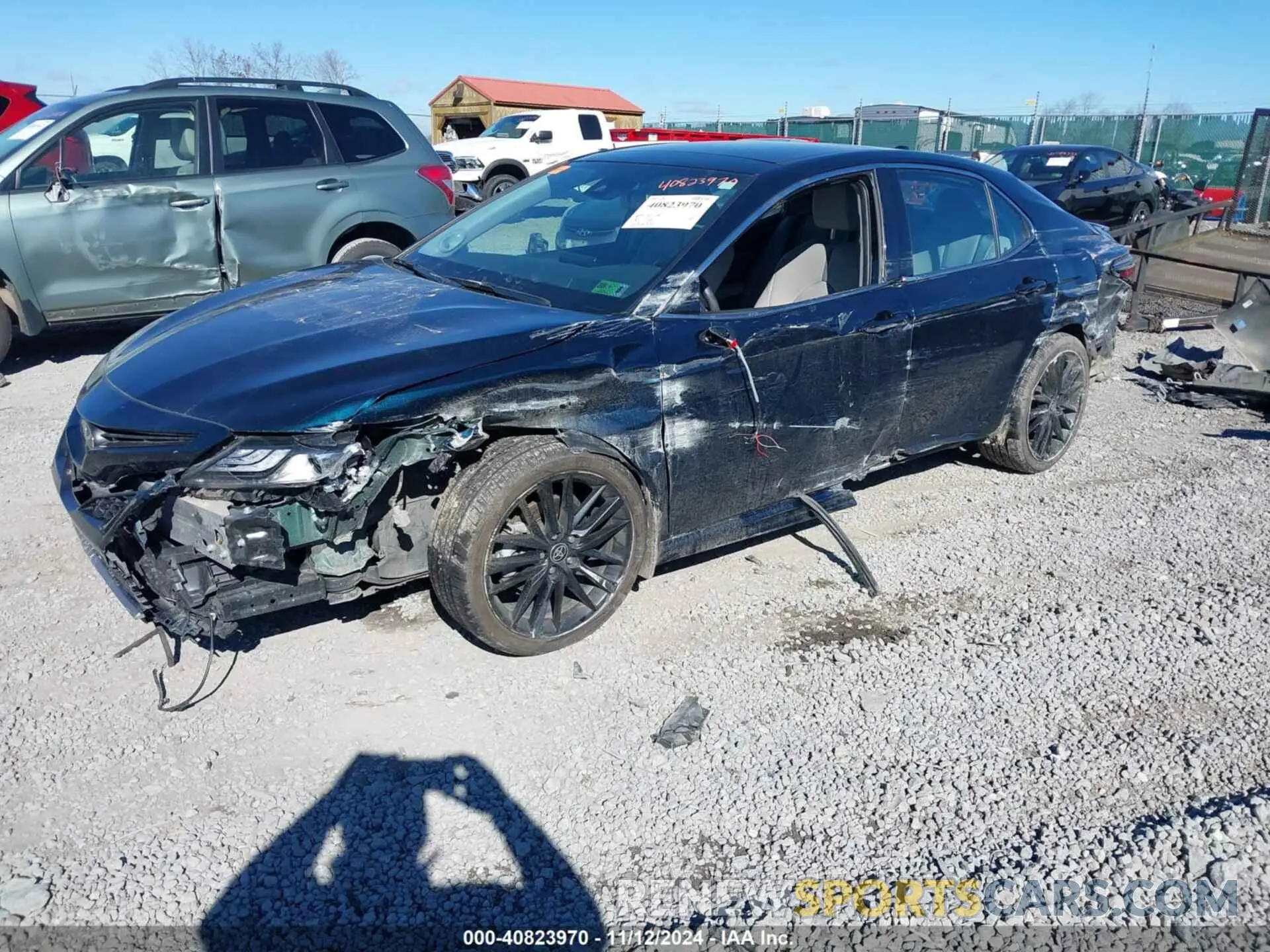 2 Photograph of a damaged car 4T1K61BKXMU040754 TOYOTA CAMRY 2021