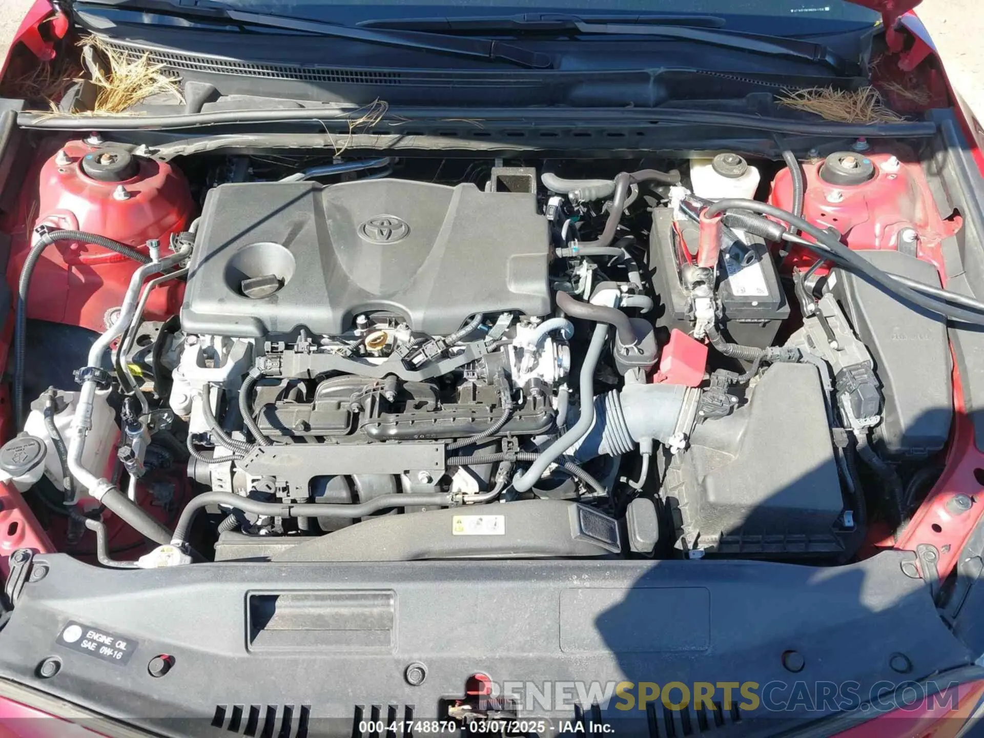 10 Photograph of a damaged car 4T1K61BKXMU041158 TOYOTA CAMRY 2021