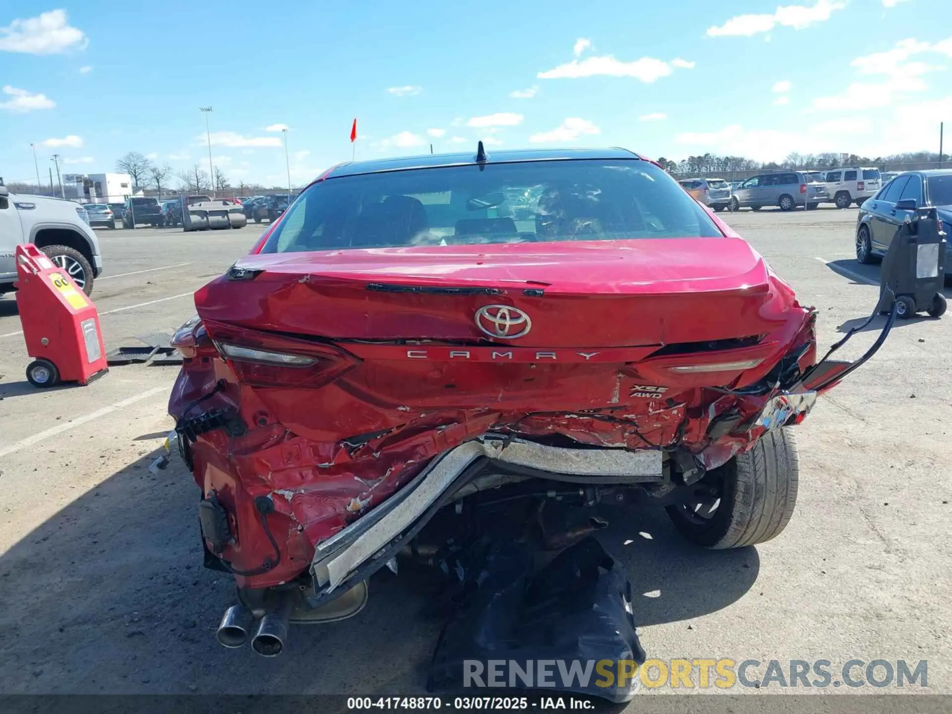 6 Photograph of a damaged car 4T1K61BKXMU041158 TOYOTA CAMRY 2021
